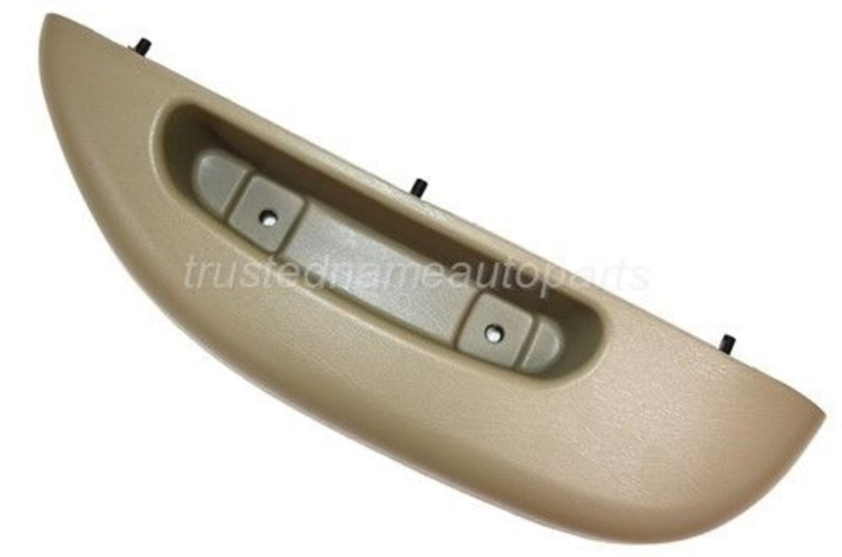 fits 1996 to 2002 Express 1500 Interior Door Armrest Beige Neutral Front Right