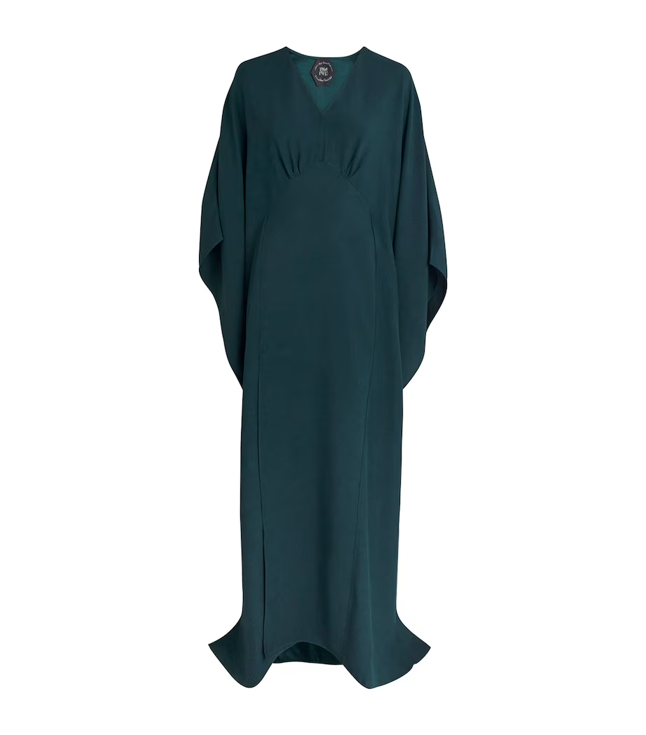 white christmas dresses Taller Marmo Red Carrington Cape Dress Red / (IT)42