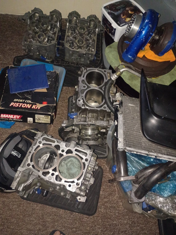 Anillo de fuego Wrx STi Ej257 2005 Darton con funda escalonada de cobre fijado. Foto 3 de 3