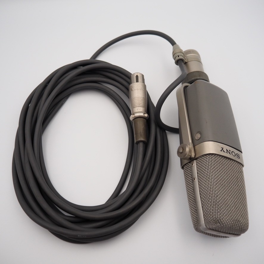 SONY C-38B Multi-Pattern Condenser Microphone Made In Japan