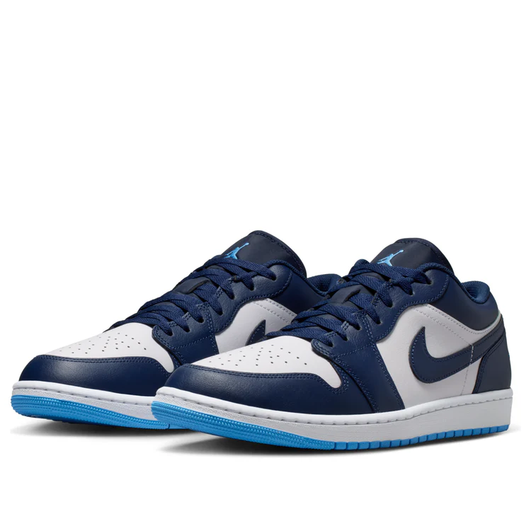 Air Jordan 1 Low 'Midnight Navy University Blue' 553558-404 | eBay