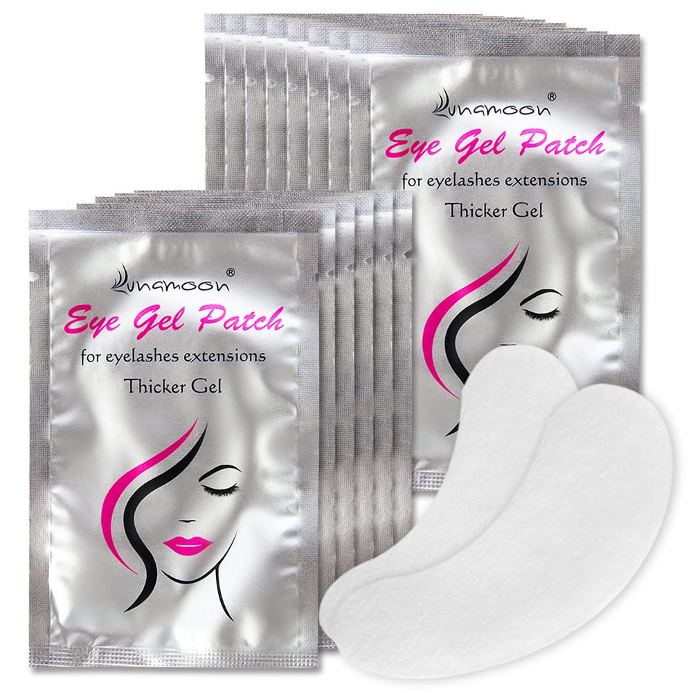 Lunamoon Cerotti per Estensioni Ciglia Eyelash Pads Occhio Patch (i5N)