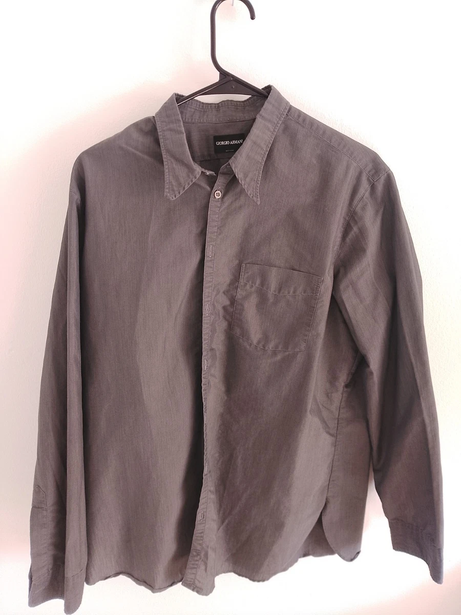Giorgio Armani Casual Button-Down Shirts for Men for sale | eBay