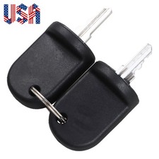 2Pcs EZGO Golf Cart Ignition Keys for 2008-Up RXV Gas / Electric Model 611282 us