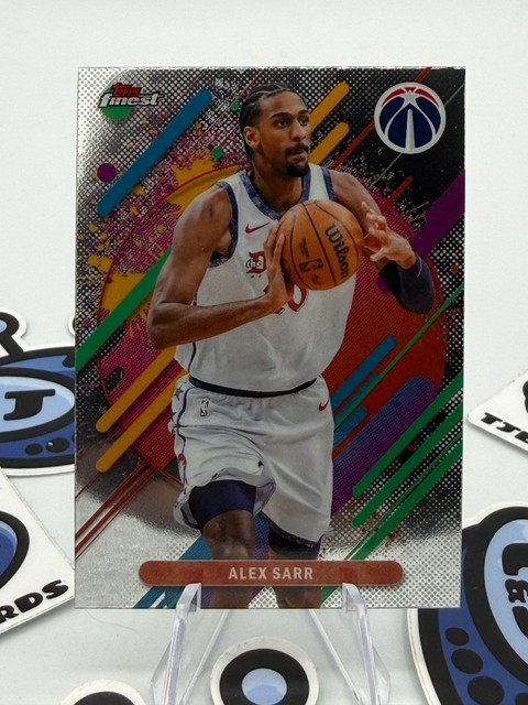 2025-26 Topps Finest Alex Sarr #259 Wizards