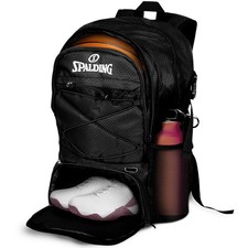 Spalding Basketball Backpack Sports Bag Ultimate Large, Black