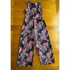 GB Girls floral jumper - pink - purple - romper - Easter - Girls size 10