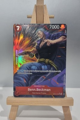 Benn.Beckman (OP09-009) (V.2) Alt Art One Piece TCG English