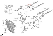 OEM® Exhaust CVVT For 21-2025 Genesis G80  GV70 22-2025 Kia Carnival 243703N401