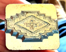 RARE CRAFTOOL LEATHER STAMP TOOL 8489 INDIAN SYMBOL