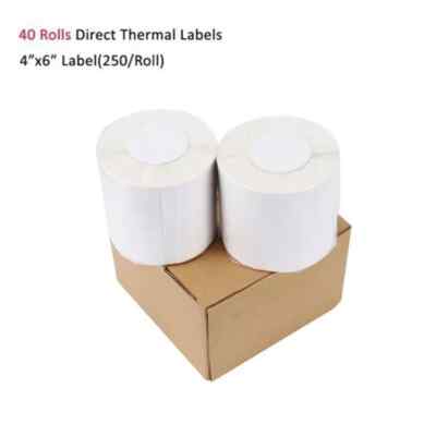 4x6 Labels 4x6 Drect Thermal Shppng Labels 450/Roll For Zebra 2844