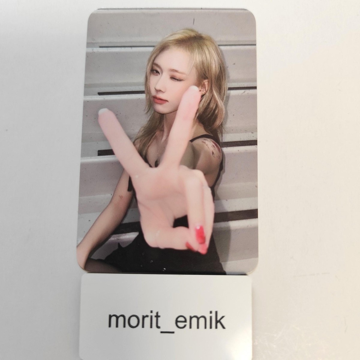 WINTER Whiplash aespa popup MD #A official Photo card PC 5th