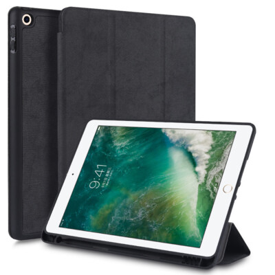For iPad 5th/6th/7th/8th/9th Gen Air Pro Stand Case Cover W/Pen Slot Shockproof