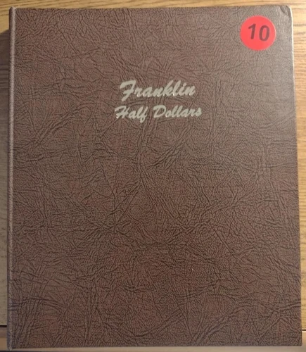 FRANKLIN HALF DOLLAR - DANSCO ALBUM - NEW COIN SHOP DISPLAY ***SHIPS FREE*** #10