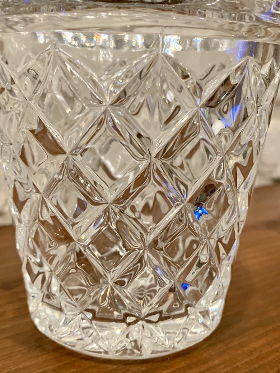 Waterford MARQUIS Crystal Diamond Cut Flower Pot Vase MINT | eBay