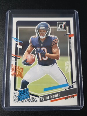 Tyler Scott - Donruss Football 2023 - Chicago Bears - Rated Rookie