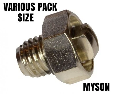 ORIGINAL ENTLÜFTUNGSSCHRAUBE LUFT / VENTIL ENTLÜFTUNGSNIPPEL "MYSON" HEIZKÖRPER >2003 - SPAREN