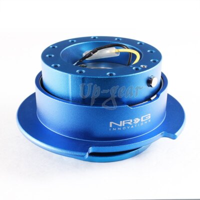 Blue Ball Lock NRG 6-Hole Steering Wheel Gen 2.5 Quick Release Adapter SRK-250BL