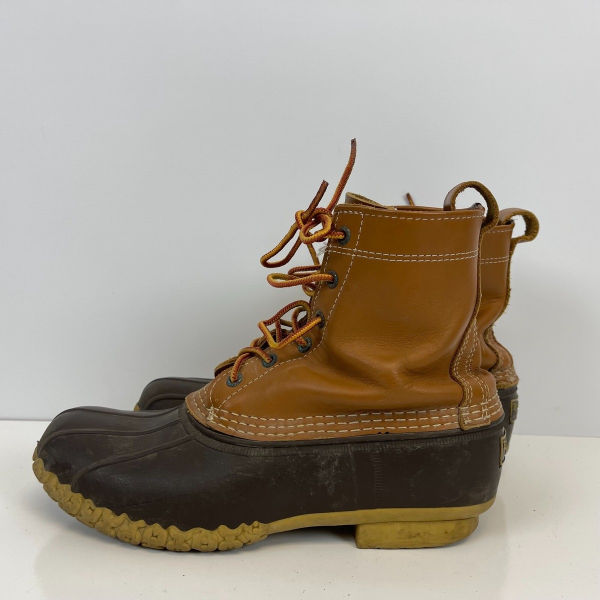 Llbean Boots Mens Leather Duck Boots Men's Bean Boots 8