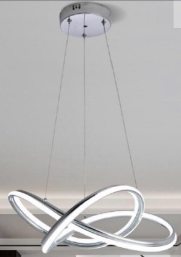 Lampadario Led Moderno Cerchio 6400k Luce Fredda 60W - Foto 3 di 3