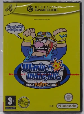 WarioWare Inc Mega Party Game GameCube Neuf Blister PAL FR Complet Rare -- 220 - Photo 1/4