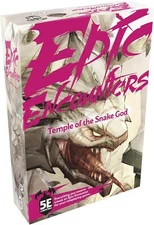 Epic Encounters Temple of the Snake God RPG Fantasy Roleplaying Tabletop Game wi