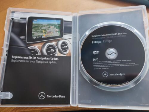 DVD Navigation Mercedes COMAND APS NTG1 EUROPA 2015/2016 E CLS SLK Klasse - Bild 3 von 8
