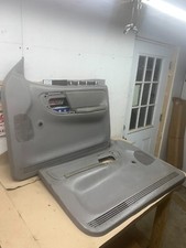 1998-2002 FORD RANGER MAZDA? DOOR PANELS CARDS GREY GRAY MANUAL INSERTS PAIR SET