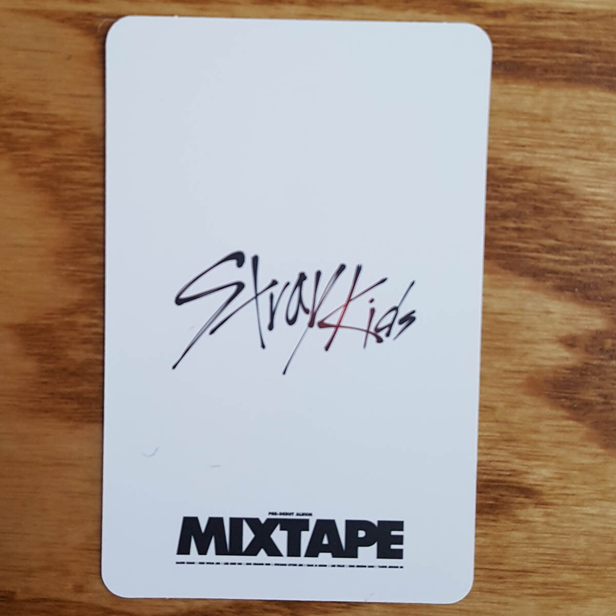 Hyunjin Official Photocard Stray Kids Pre Debut Album Mixtape Kpop