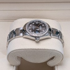 Rolex 279384RBR-0018 Lady Datejust 28mm Dark Gray Diamond dial Oyster 2020 3