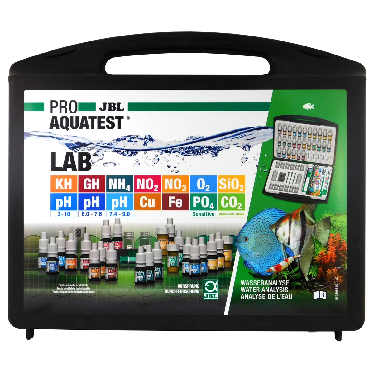 JBL Pro AquaTest Lab Freshwater Aquarium Kit Professional Fish Tank Aqua  Test