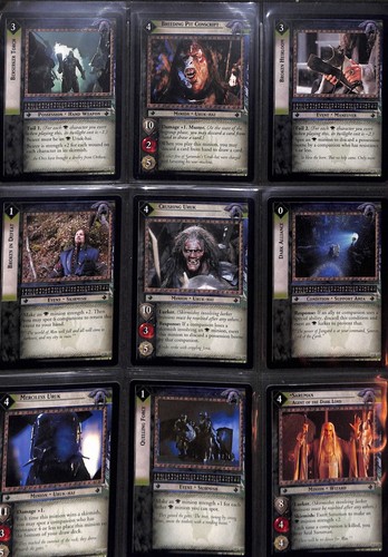 Lord of the Rings TCG Black Rider Complete Set of 194 cards - Picture 16 of 23