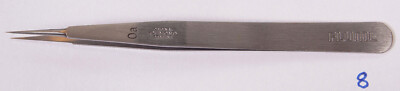 A. Dumont & Fils / Flume Pinzette 0a Uhrenmacher Schweiz unbenutzt (8)
