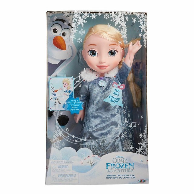 frozen elsa singing doll