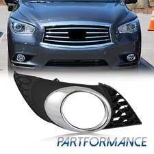 Fit 2014-2015 Infiniti QX60 2013 JX35 Fog Light Bracket Bezel Driver Left Side