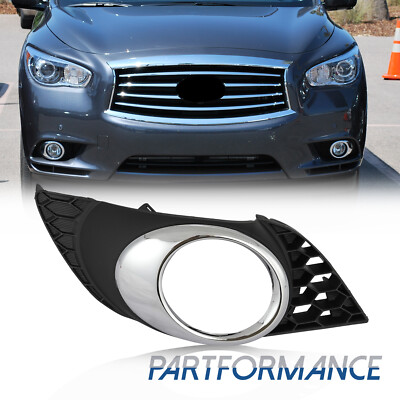 Fit 2014-2015 Infiniti QX60 2013 JX35 Fog Light Bracket Bezel Driver Left Side