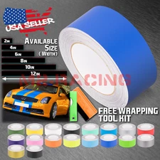 Matte Color Racing Stripes Vinyl Wrap Sticker For Infiniti G35 Stripe 25FT /50FT
