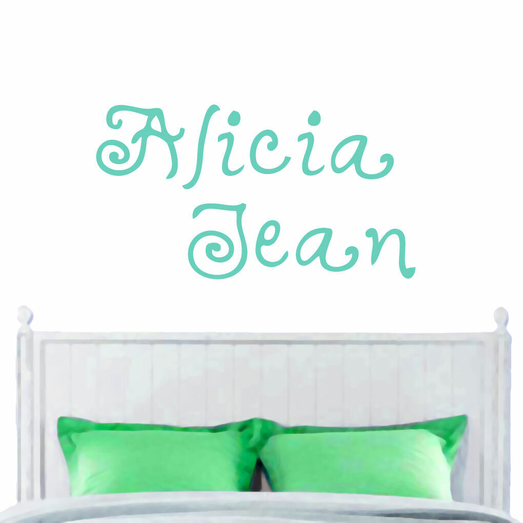 Custom Funky Name Wall Decal - Personalized Nursery & Kids Room Teens Sticker