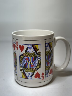 King And Queen Of Hearts Coffee Cups