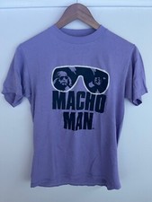Vintage 1980s WWF WWE Macho Man Randy Savage T-Shirt