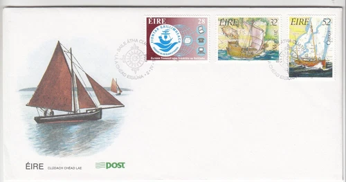 Ireland 1991 FDC Irish Maritime Heritage & Galway Chamber of Commerce