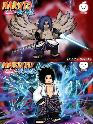 custom minifig mini brick orange v3 Sasuke | eBay
