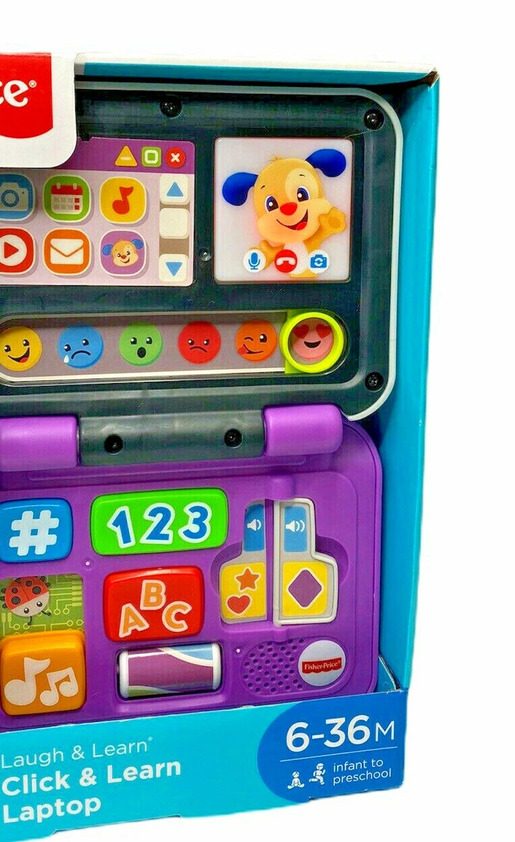Fisher price click best sale and learn laptop
