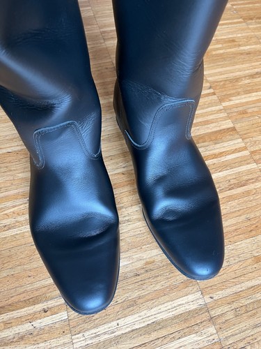 Kürassier Stiefel (Krefeld) schwarz mit hellem Lederfutter (Gr. 45, Wade 41 cm) - Bild 8 von 11