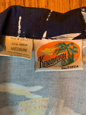 Vintage Kennington 70s Camp/Bowling Shirt Very Rare/Limited