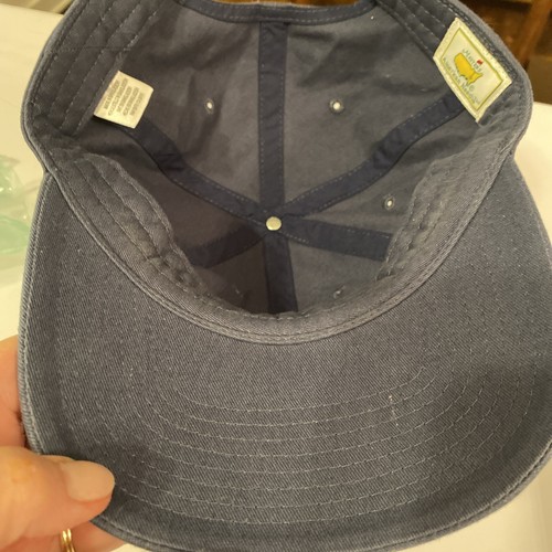 2021 Masters Golf Tournament American Needle Navy Hat Cap Strapback Hat - Picture 7 of 8