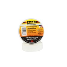 Scotch 35 White 3/4 IN x 66 FT Vinyl Electrical Tape