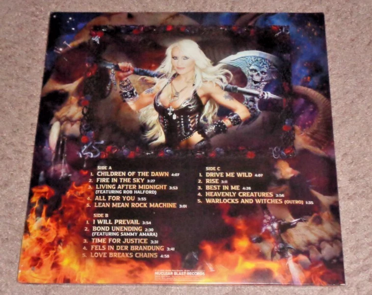 Doro-Vinyl 2 LP Limited Picture Disc-Conqueress Forever Strong And Proud-NEU! - Bild 2 von 2