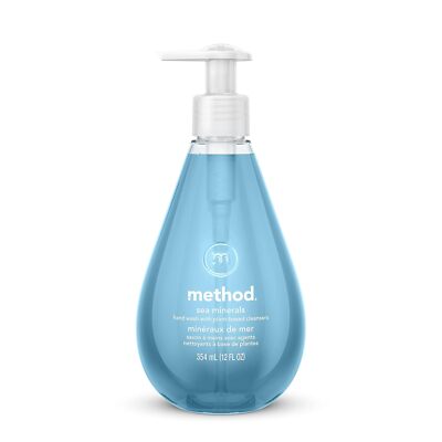 Method Gel Hand Soap, Sea Minerals, 12 fl oz (Pack of 1)