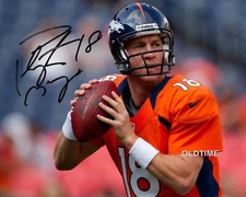 Peyton Manning Denver Broncos "Omaha" Autographed Signed Reprint 8x10